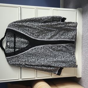 Black and White Cover up, Size Medium